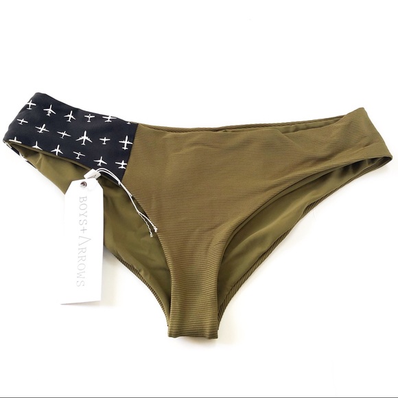 Boys + Arrows Other - Boys + Arrows Wallace Aviation Bikini Bottom Pant